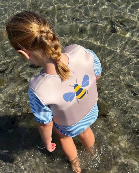Kamizelka do pływania Neo Honeybee Beige 3-6L