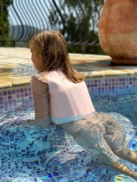 Kamizelka do pływania Neo English Rose 1-3L 