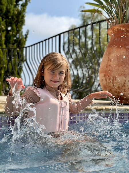 Kamizelka do pływania Neo English Rose 1-3L 