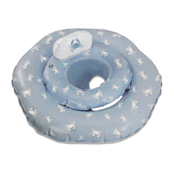 Koło do pływania Baby Craby Blue z siedziskiem 