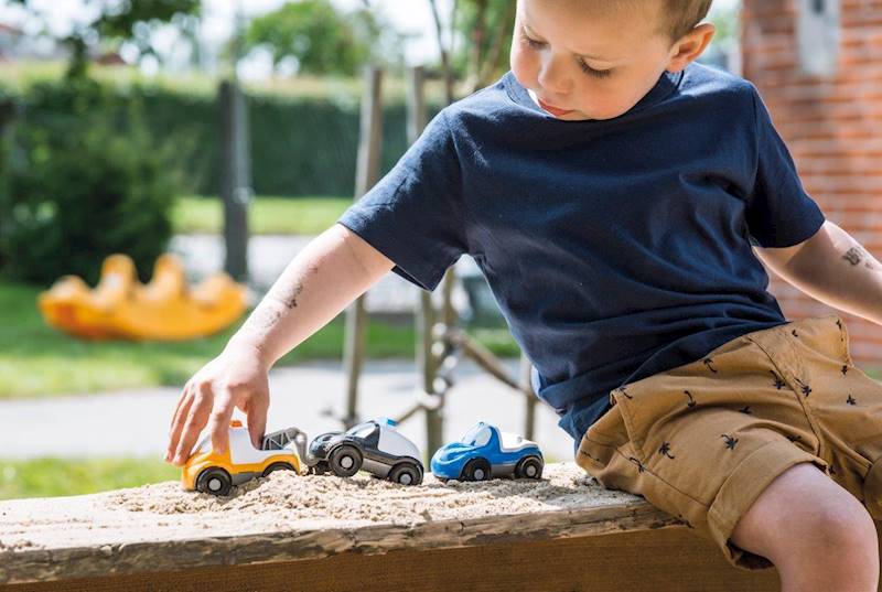 Garaż Auto Serwis & Car Park z 2 autami DANTOY 12+