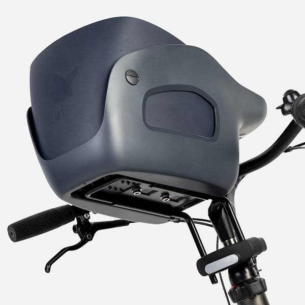 Fotelik koszyk rowerowy dla psa KVISP grey M