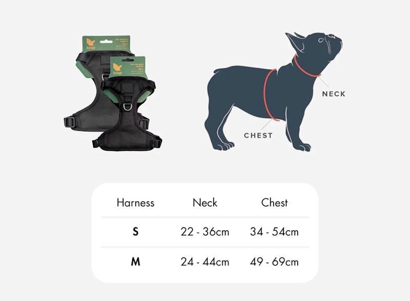 Szelki bezpieczeństwa do fotelika/kosza KVISP - M