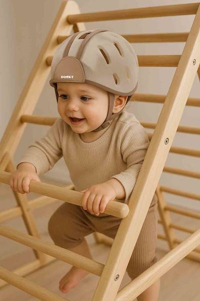 Kask ochronny Dooky do nauki chodzenia 6-24 m-ce