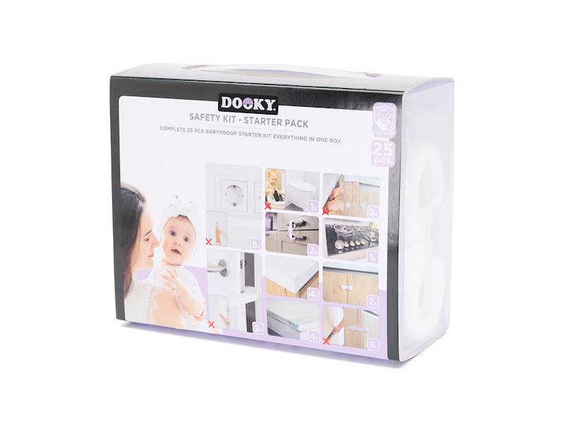 Zestaw zabezpieczeń dla dzieci do domu Dooky 25szt