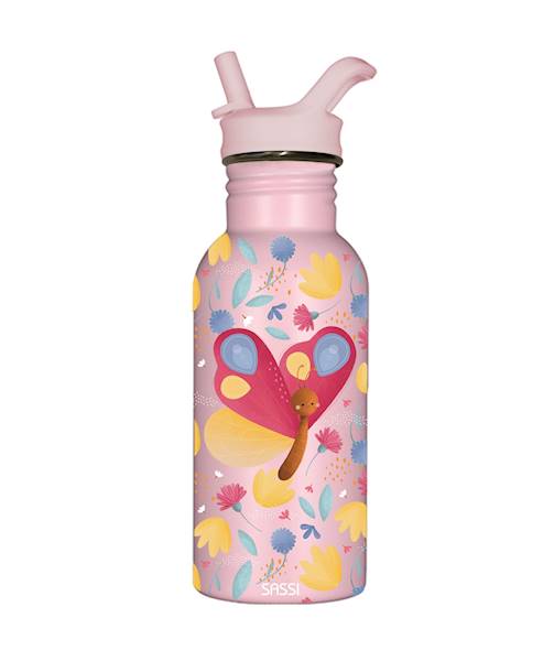 Butelka na wodę bidon 500 ml Motyl SASSI 