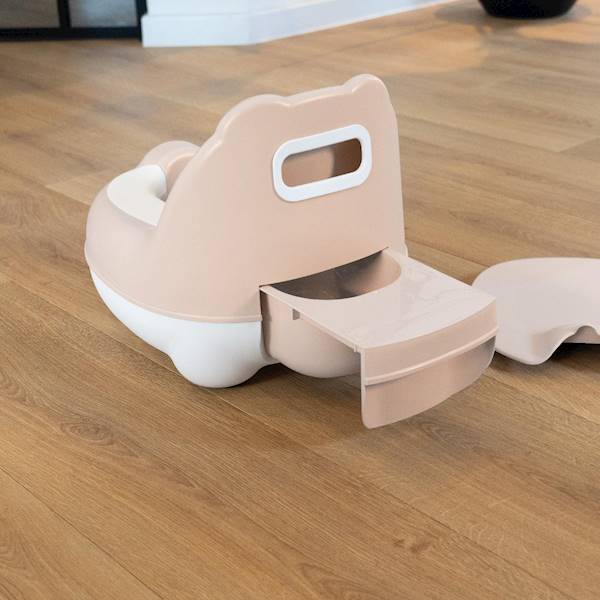 Nocnik Bo Jungle Bear Potty Powder Pink 18m+