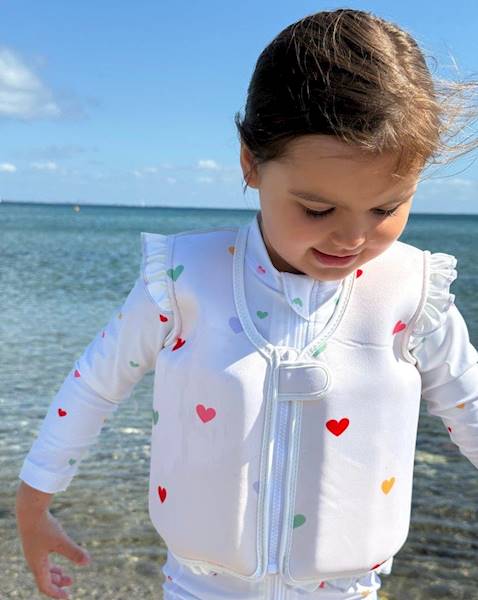 Kamizelka do pływania Neo CreamHearts 1-3L 11-20kg