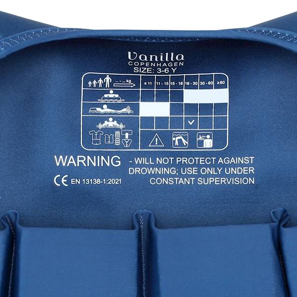 Kamizelka do pływania Neo Azure Blue 1-3L 11-20 kg