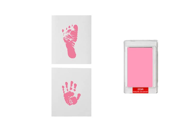Beztuszowy zestaw do odcisków Dooky pink