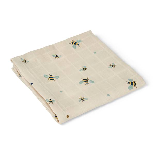 Muślinowe pieluszki 6 pack 70x70 cm Honeybee 