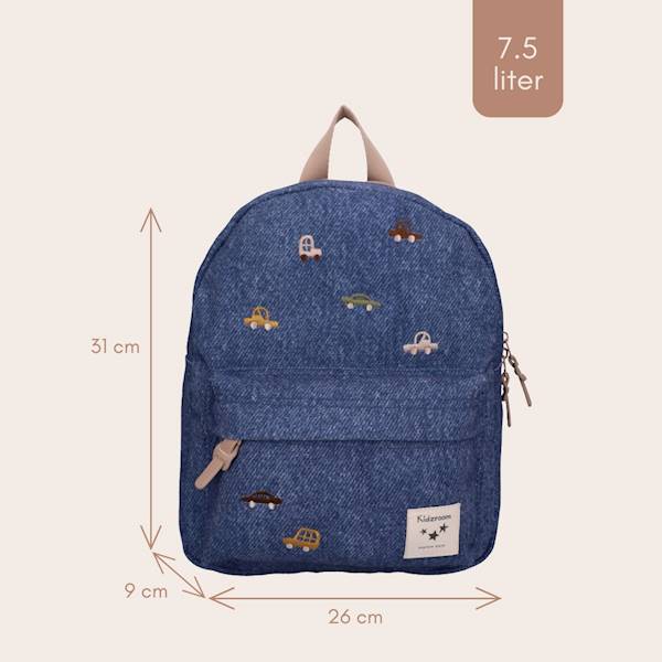 Plecak dla dzieci Cars blue jeans KIDZROOM 