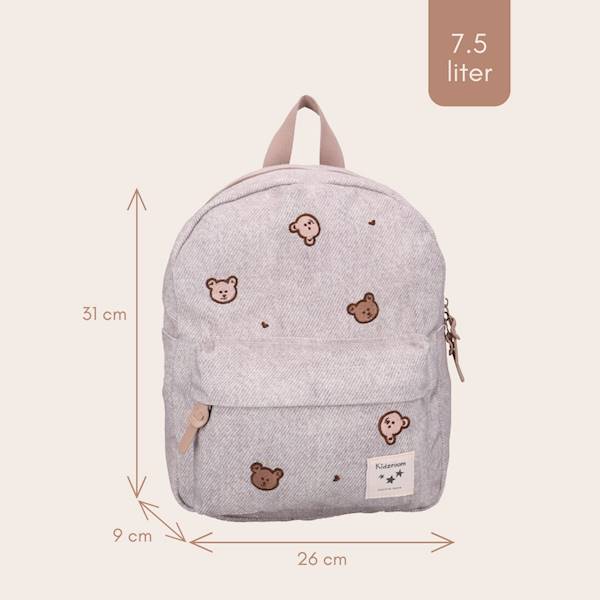 Plecak dla dzieci Teddy Bears grey jeans KIDZROOM 