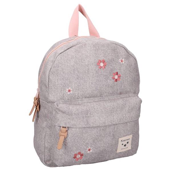 Plecak dla dzieci Blossom grey jeans KIDZROOM 