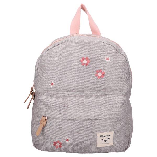 Plecak dla dzieci Blossom grey jeans KIDZROOM 