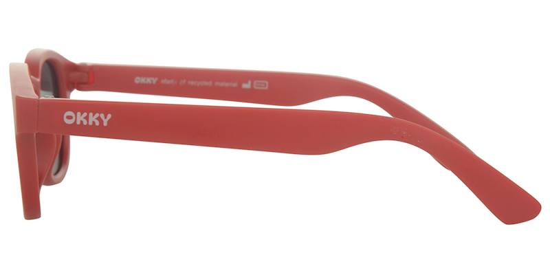 Okulary przeciwsłoneczne OKKY red 3-9 lat 