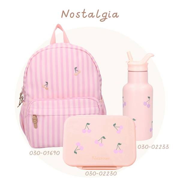 Butelka bidon 350 ml KIDZROOM Secret Garden pink