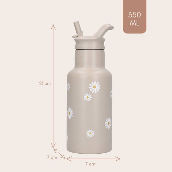 Butelka bidon 350 ml KIDZROOM Nostalgia Beige 