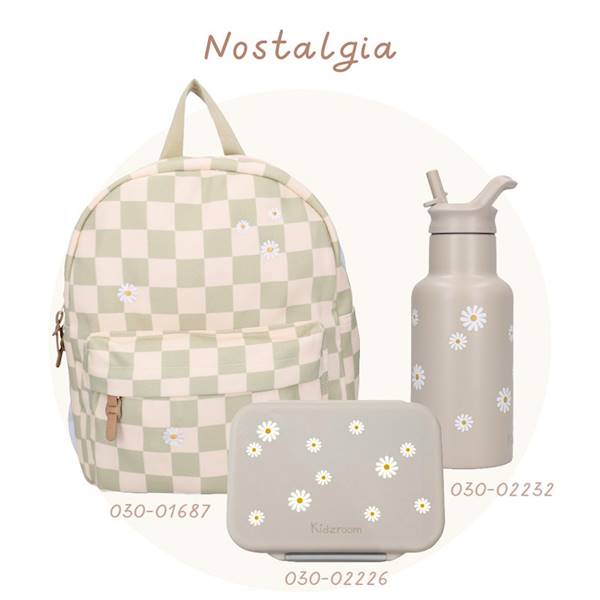 Butelka bidon 350 ml KIDZROOM Nostalgia Beige 