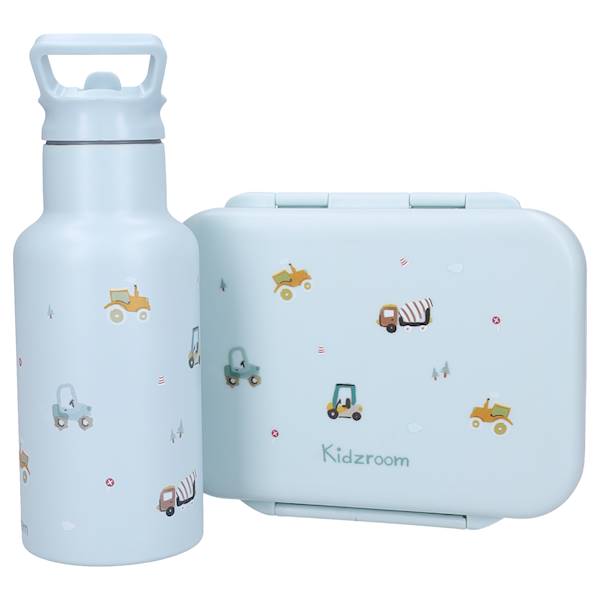 Butelka bidon 350 ml KIDZROOM Little Story Blue