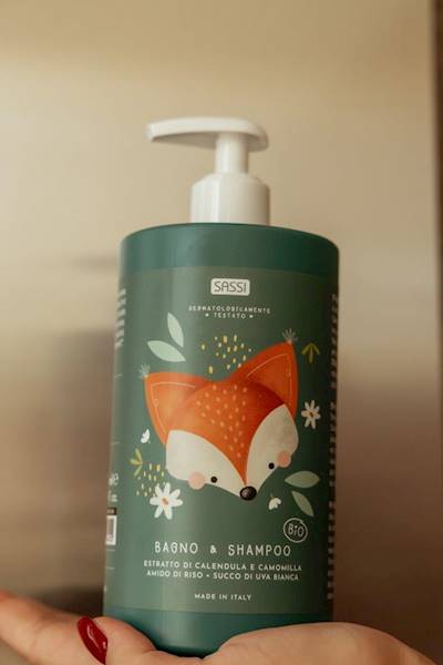 Płyn do kąpieli i szampon 2w1 SASSi 500 ml Lisek 