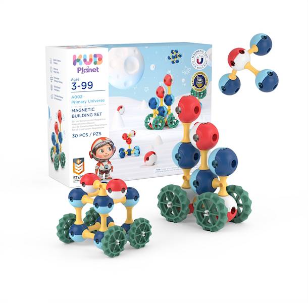 KUB Planet magnetyczne klocki konstrukcyjne 3D 30 