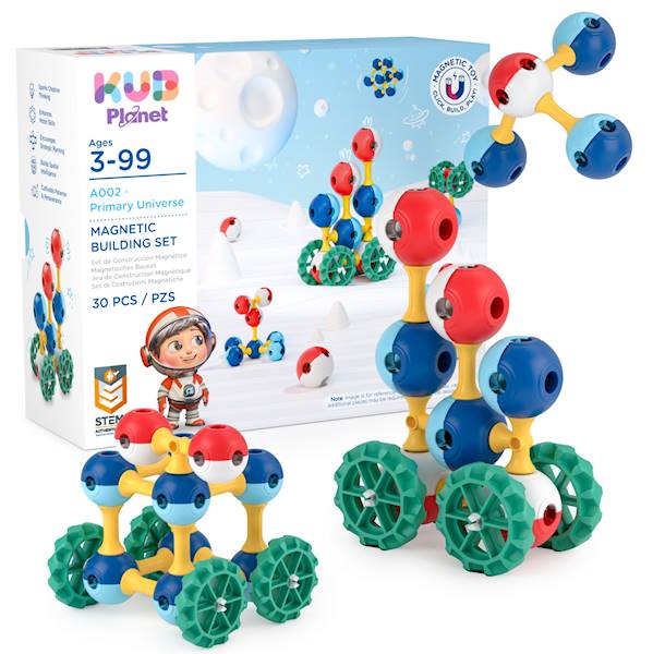 KUB Planet magnetyczne klocki konstrukcyjne 3D 30 