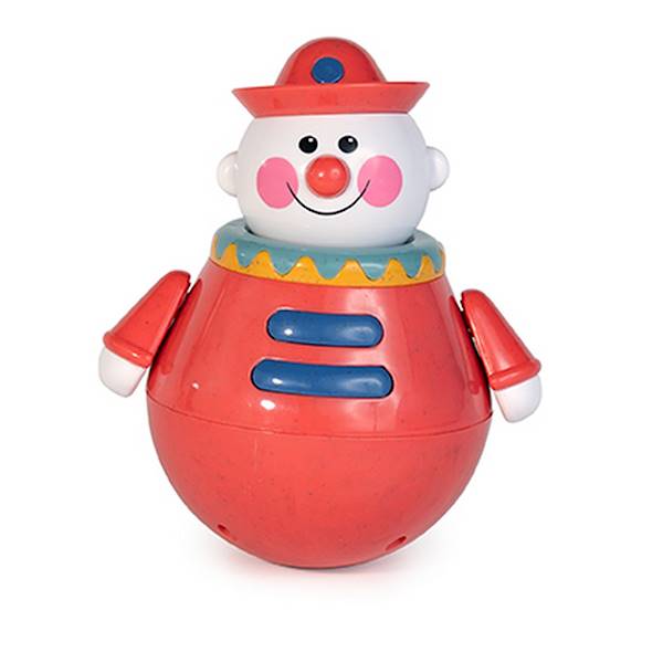 Clown Roly Poly z dzwoneczkiem TOLO BIO 6 m-cy+