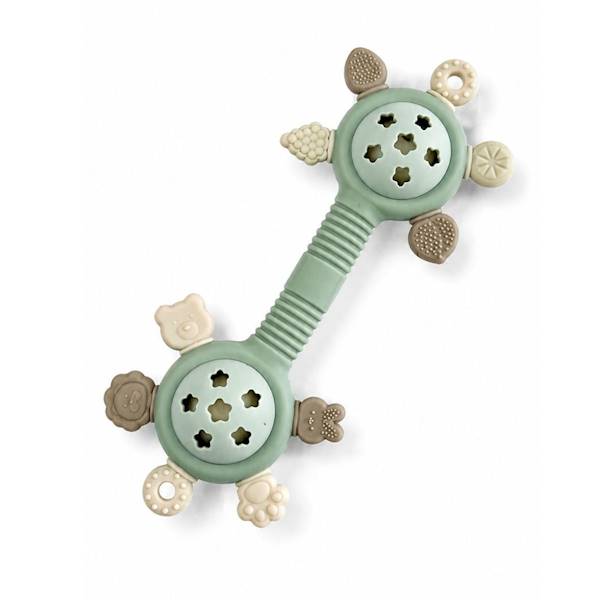 Silikonowa grzechotka sensoryczna Bo Jungle JADE