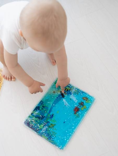 Mata sensoryczna z płynem Ocean Animals 