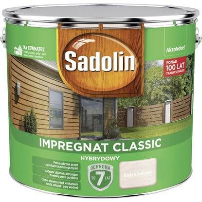 SADOLIN CLASSIC IMPREGNAT BIAŁY KREMOWY 2,5L