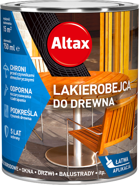 ALTAX LAKIEROBEJCA DO DREWNA SOSNA 0,75L