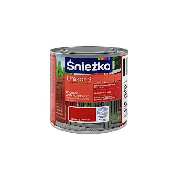 ŚNIEŻKA UREKOR S CZERWONY TLENKOWY 5L