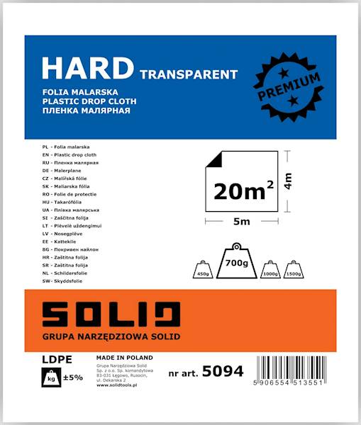 SOLID FOLIA MALARSKA HARD