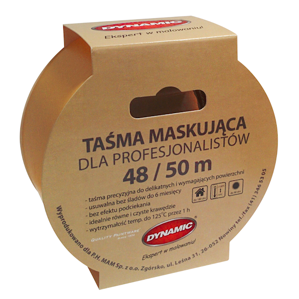 DYNAMIC TAŚMA MASKUJĄCA GOLD PROFESSIONAL 48X50 M