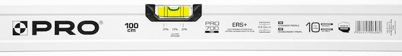 POZIOMICA PRO 700 HD 150CM BIAŁA