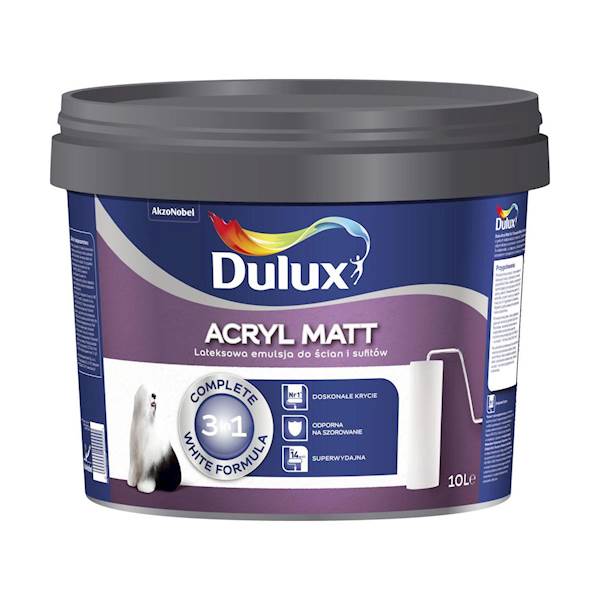 DULUX EMULSJA ACRYL MATT 5L
