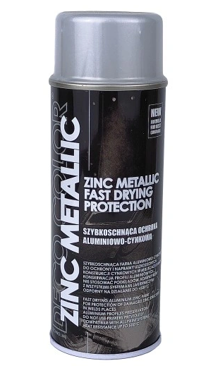 DECO COLOR LAKIER ZINC METALLIC 400 ML