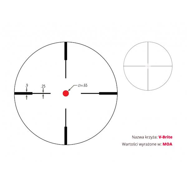 Luneta celownicza Vortex Crossfire II 3-9x40 1'' 