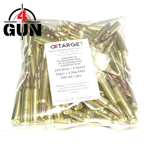 Amunicja elaborowana Target SILENCE .223Rem FMJ 