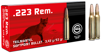 Amunicja GECO .223Rem FMJ EXPRESS 56gr 3,6g 