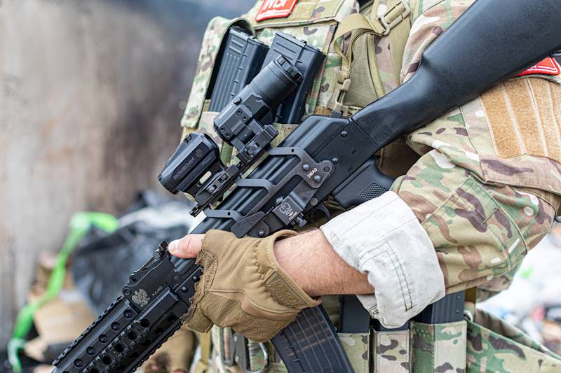 Montaż boczny na jaskółkę AK47 3MA0  WBP