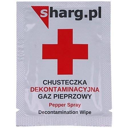 Chusteczka czyszcząco kojąca po użyciu gazu