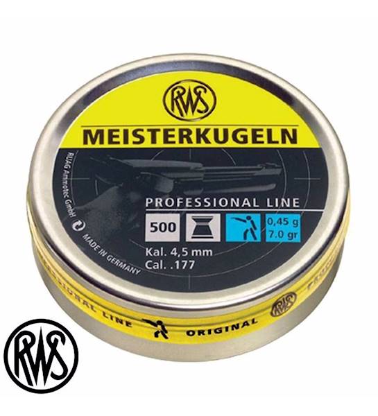 Śrut RWS Meister 4,50mm 0,45g 500szt. Pistolet