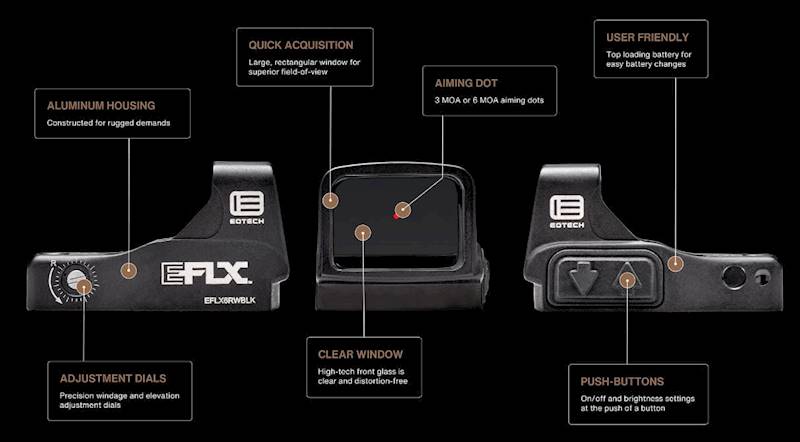 Celownik kolimator EOTECH EFLX 3MOA 