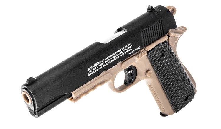 Wiatrówka pistolet Crosman S1911 + tarcza żelowa