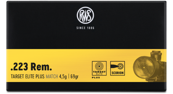 Amunicja RWS kal. .223 Rem. TARGET ELITE PLUS 4,5g
