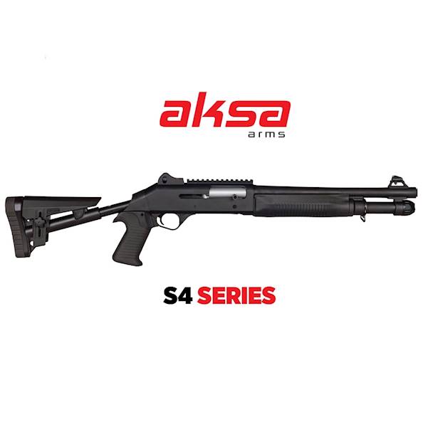 Strzelba samopowt. AKSA S4 FX-04 Tactical Black