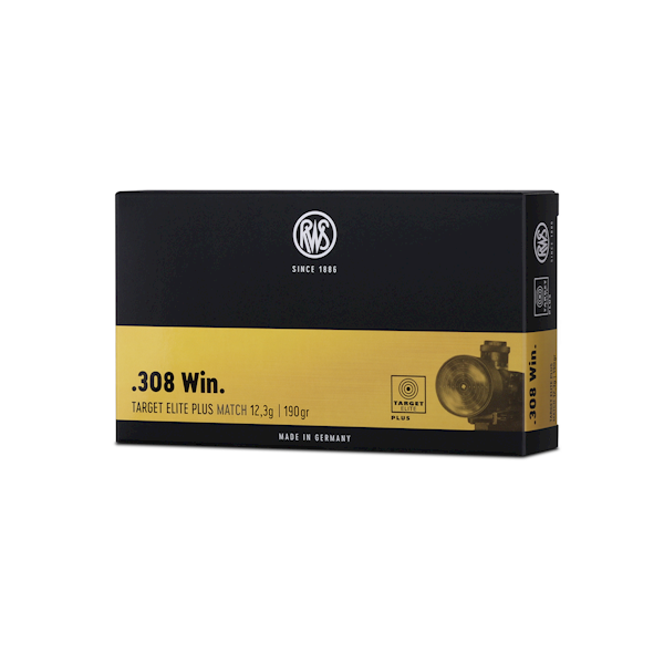 Amunicja RWS kal. .308 WIN TARGET ELITE PLUS 12,3G