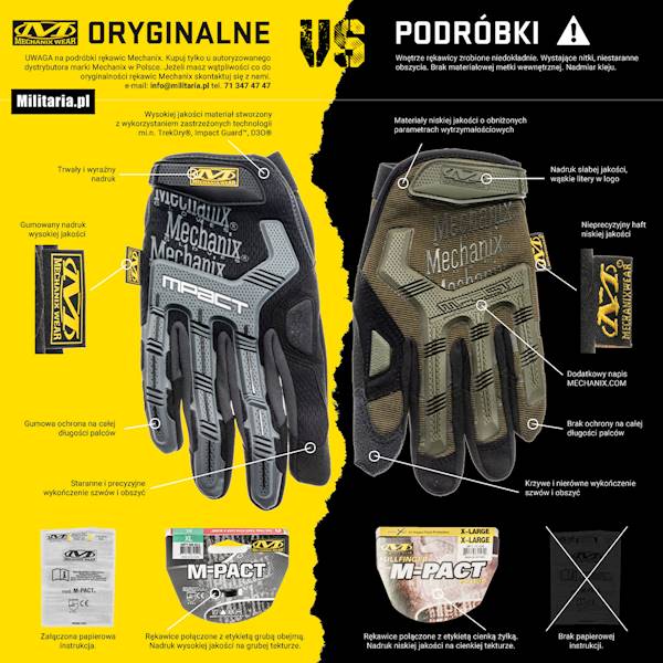 Rękawice strzeleckie Mechanix FastFit Covert XL